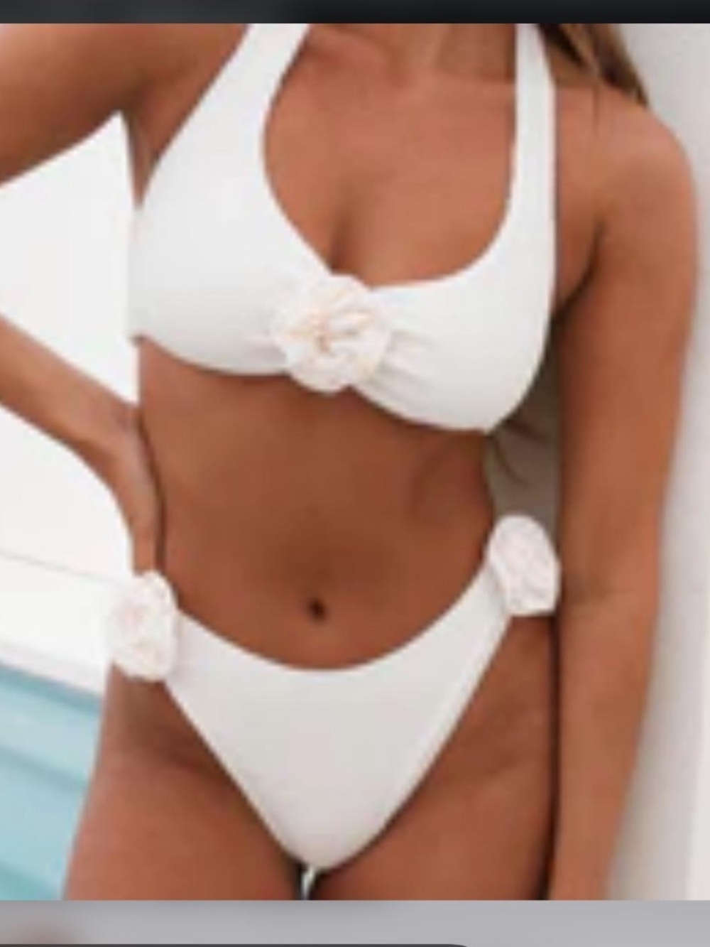 Show Me Your Mumu White Bikini